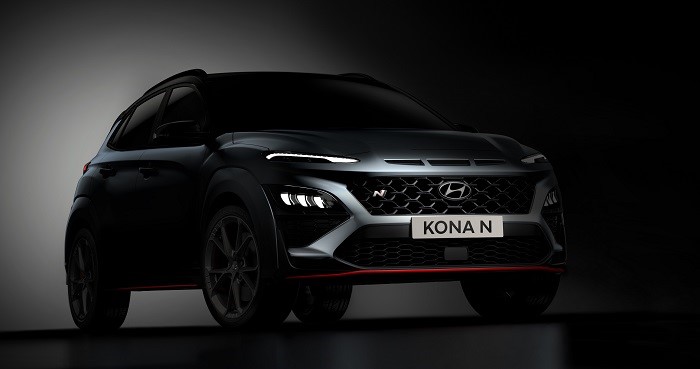 Hyundai Motor представляет первые изображения нового кроссовера KONA N