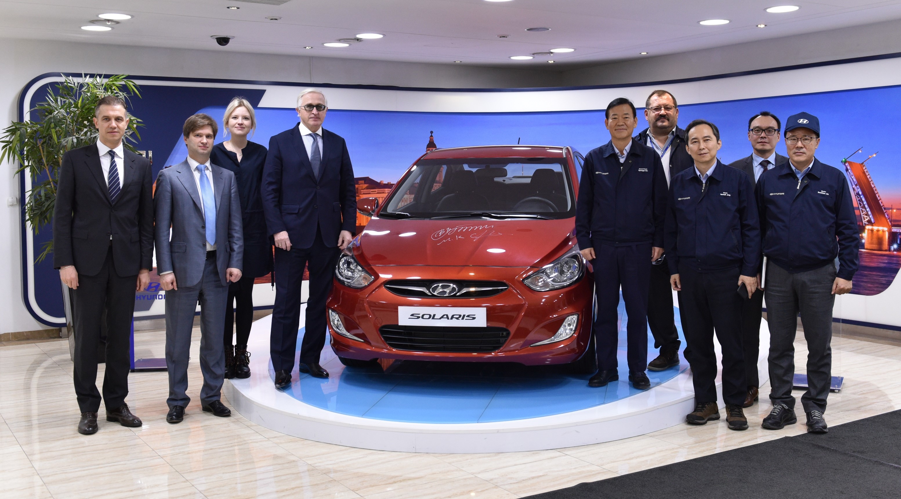 Александр Шохин: «Завод Hyundai – лидер по уровню автоматизации в России»
